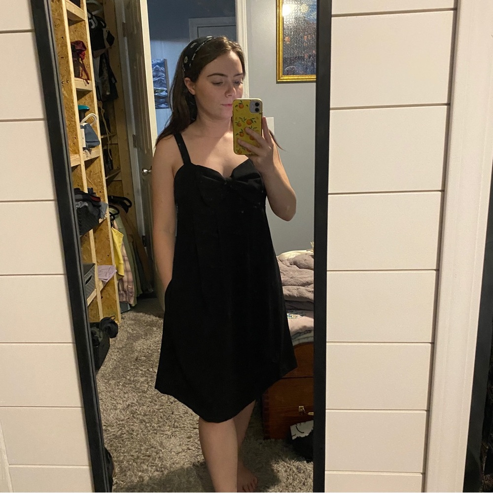 Sara Campbell A Line Bow Dress